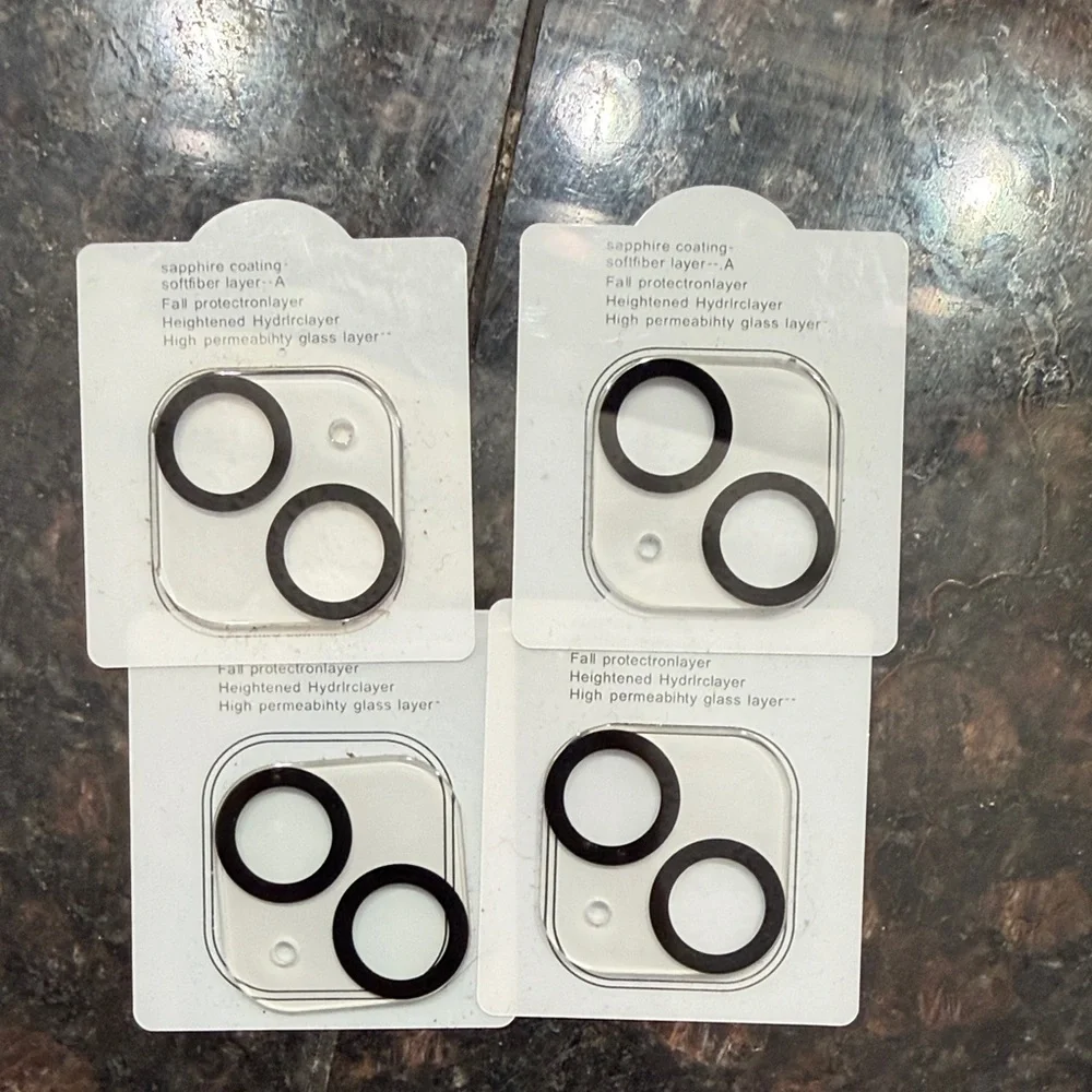 Sapphire Coated Black Lens Covers